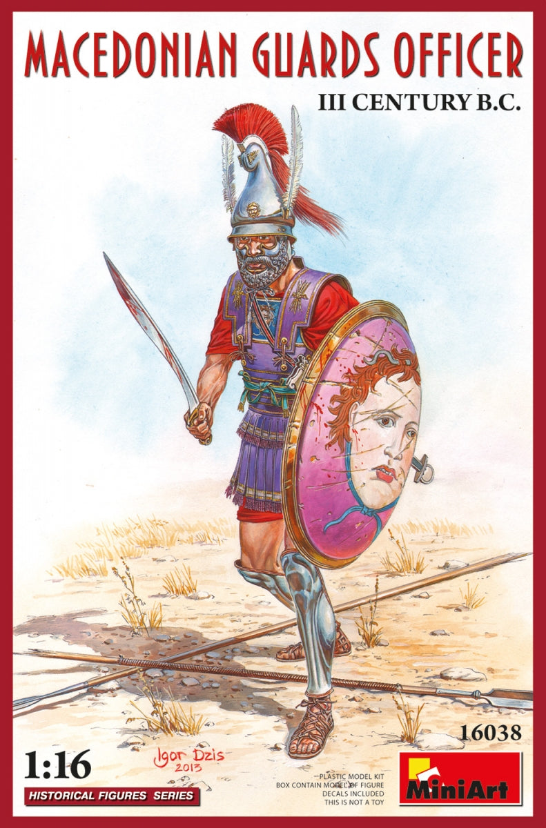 MiniArt 16038 Macedonian Guards Officer. III Century BC 1/16