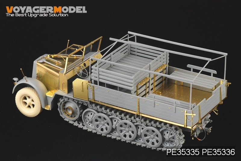 Voyager Model PE35335 WWII German Sd.Kfz.7 8t Late Production For DRAGON 6562 1/35 – obrázek 3