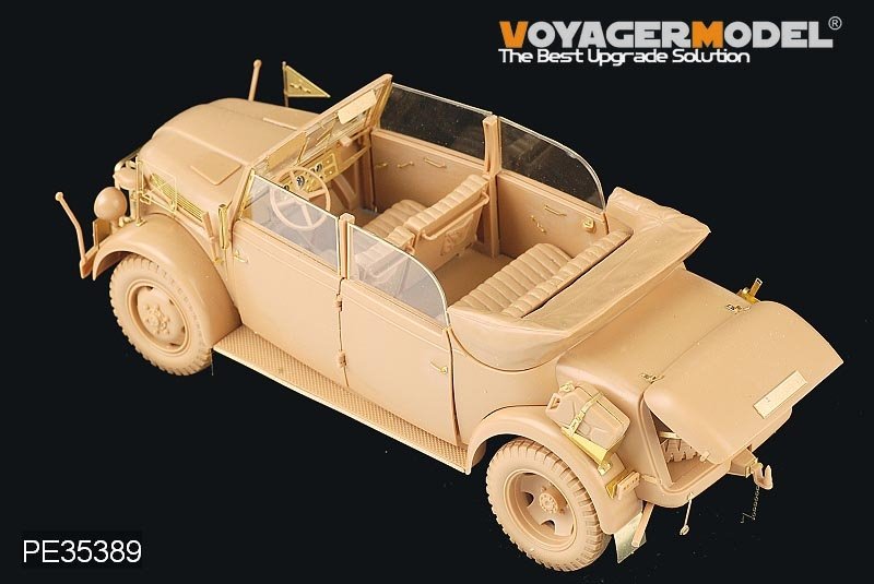 Voyager Model PE35389 WWII German Steyr 1500A Kommandeurwagen for TAMIYA 35235 1/35 – Bild 4