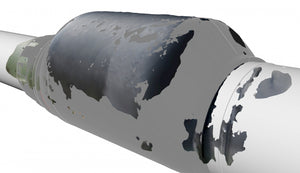 Master GM-35-060 K2 Black Panther - Hyundai WIA CN08 120mm 55cal gun barrel (for Academy model) 1/35 – obrázek 25