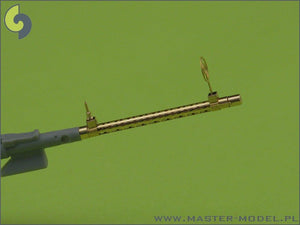 Master AM-32-013 German aircraft machine gun MG 15 - turned barrels and etched sights (2pcs) 1/32 – Bild 3
