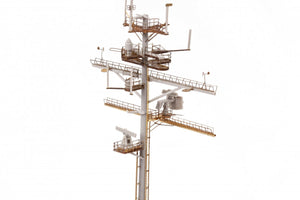 Eduard 53285 USS Constellation CV-64 part 5 - island TRUMPETER 1/350 – Bild 10