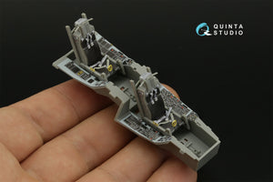 Quinta Studio QD48408 F-16D block 50 3D-Printed &amp;amp; colored Interior on decal paper (Kinetic 2022 tool) 1/48 – immagine 10