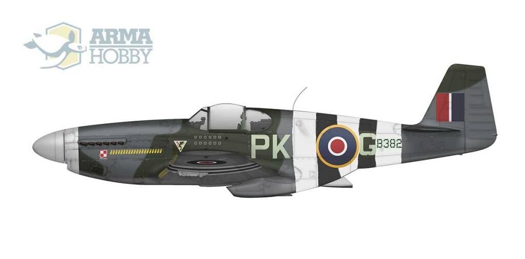 Arma Hobby 70039 P-51C Mustang Mk III Model Kit 1/72 – Bild 2
