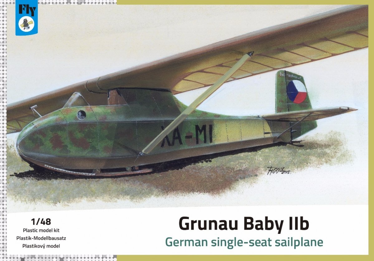 Fly 48025 Grunau Baby IIb Czechoslovakia 2 1/48