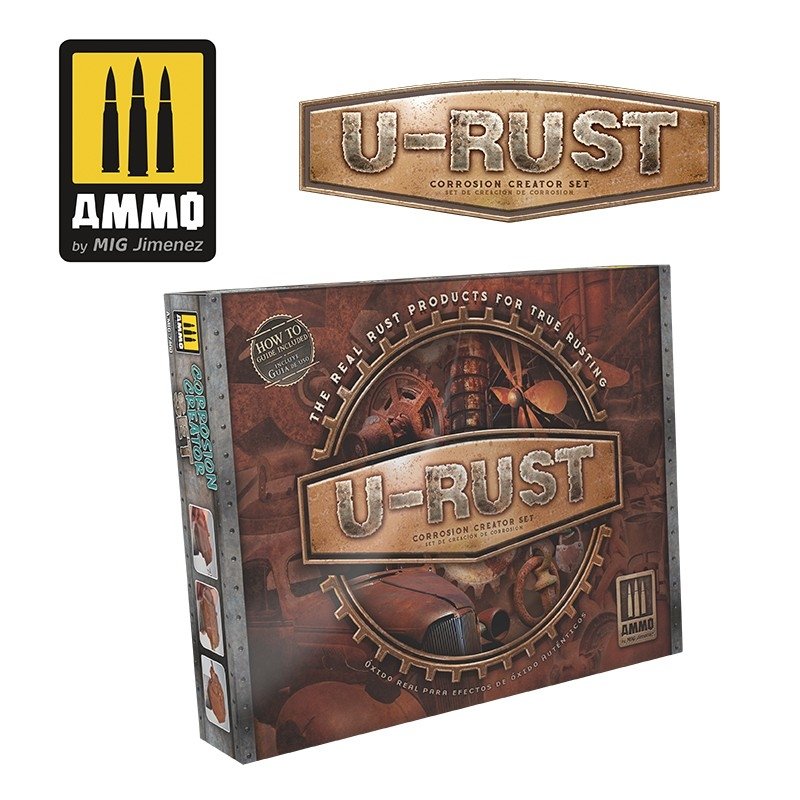Ammo of Mig 7460 U-RUST Corrosion Creator Set