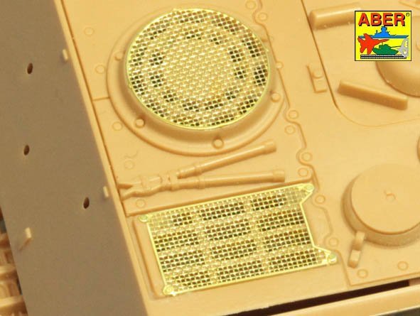 Aber 48A30 Grilles for Sd.Kfz.186 Jagdtiger 1/48 – image 5