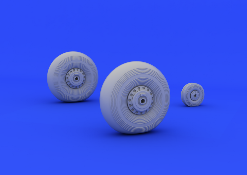 Eduard 672025 Lancaster wheels 1/72 (AIRFIX) – image 2