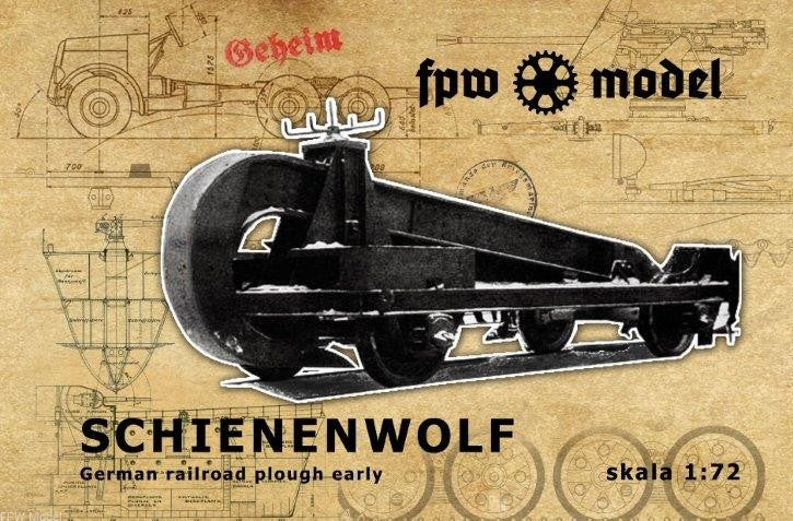 FPW Model 72005 Schienenwolf (early version) 1/72