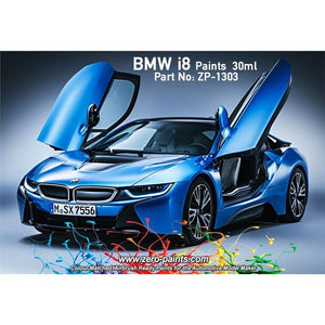 Zero Paints ZP-1303-FR-GR BMW i8 Frozen Gray Metallic 30ml – immagine 2