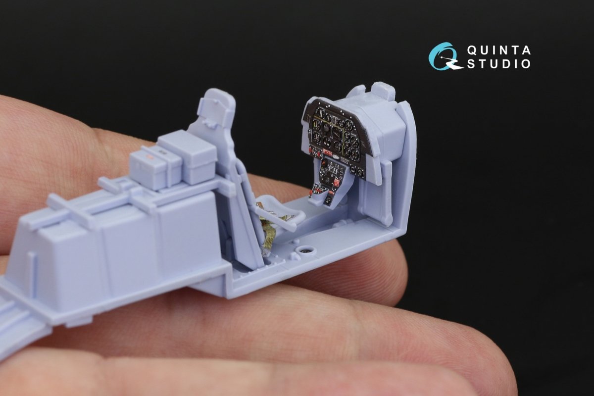 Quinta Studio QD48254 P-51D Late 3D-Printed &amp;amp; colored Interior on decal paper (Airfix) 1/48 – Bild 7