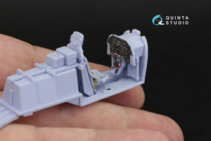 Quinta Studio QD48254 P-51D Late 3D-Printed &amp;amp; colored Interior on decal paper (Airfix) 1/48 – Bild 7