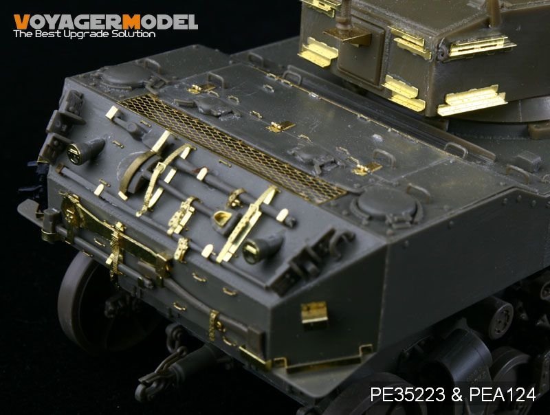 Voyager Model PEA124 WWII US Army M3/M5/M8 grousers (For All) 1/35 – immagine 5