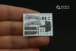 Quinta Studio QDS-48361 A-10C 3D-Printed &amp;amp; colored Interior on decal paper (Hobby Boss) (Small version) 1/48 – image 6