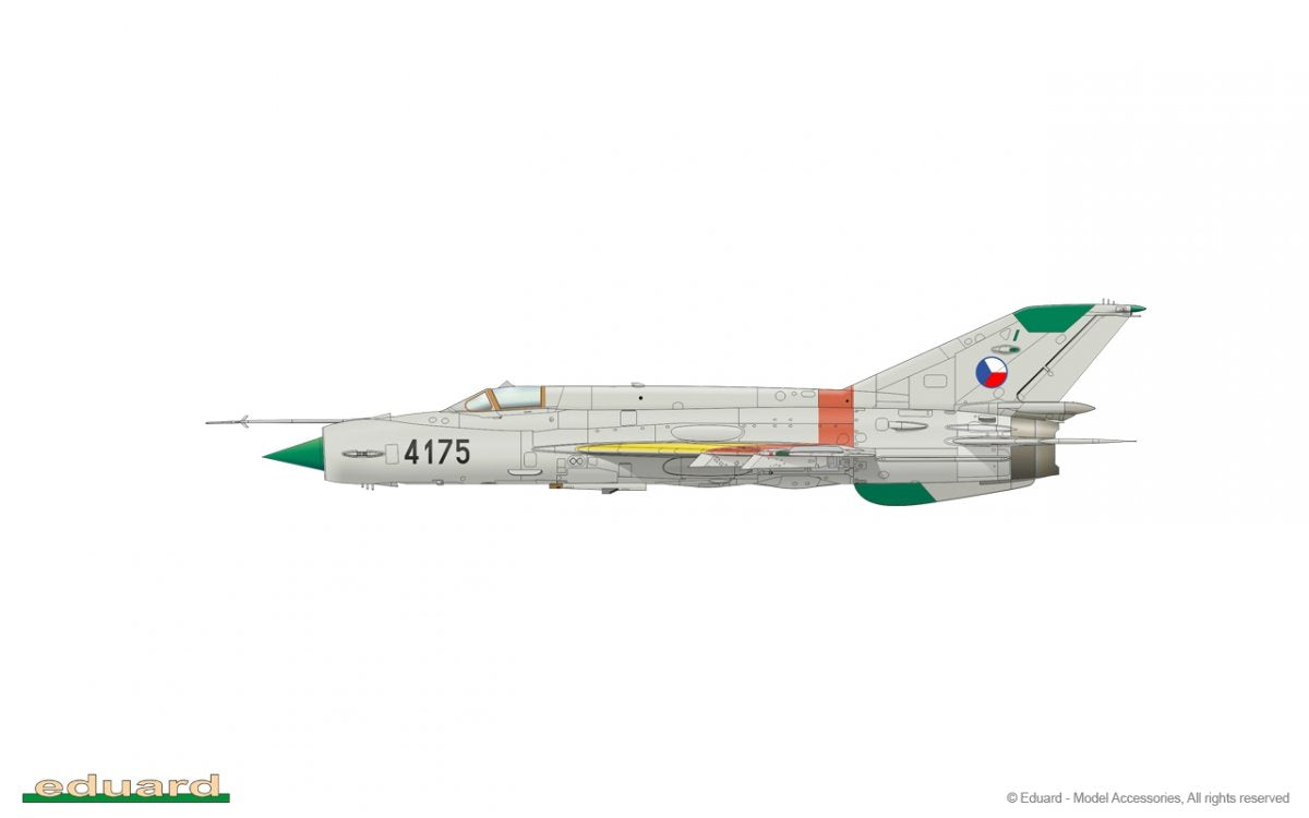 Eduard 7453 MiG-21MF Interceptor Weekend Edition 1/72 – immagine 2