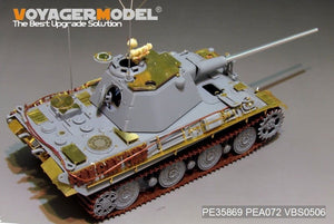Voyager Model PE35869 WWII German Panther II tank basic for AMUSING HOBBY 1/35 – immagine 5
