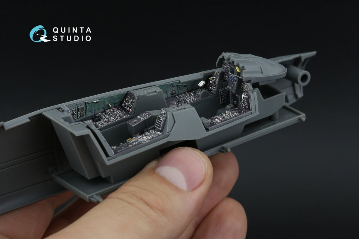 Quinta Studio QD48593 F-14D Super Tomcat 3D-Printed &amp;amp; colored Interior on decal paper (GWH) 1/48 – image 7