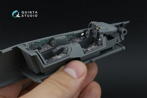 Quinta Studio QD48593 F-14D Super Tomcat 3D-Printed &amp;amp; colored Interior on decal paper (GWH) 1/48 – image 7