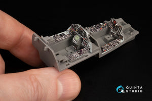 Quinta Studio QD48370 F-4E late without DMAS 3D-Printed &amp;amp; colored Interior on decal paper (Meng) 1/48 – image 10