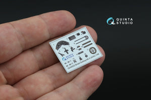 Quinta Studio QD48502 Bristol Bulldog Mk.II 3D-Printed colored Interior on decal paper (Airfix) 1/48 – image 4