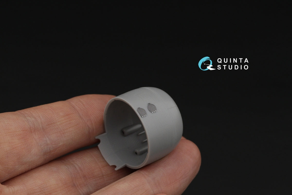 Quinta Studio QD48625 A6M5 Zero, Nakajima Prod. 3D-Printed &amp; coloured Interior on decal paper (Fine Molds) 1/48