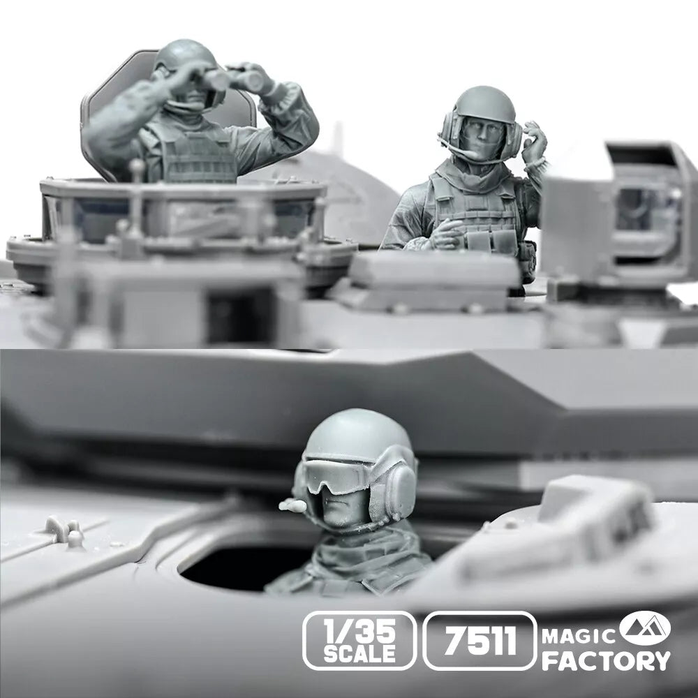 Magic Factory 7511 Modern US Army Combat Vehicle Crew Set (2020s) 1/35 – immagine 4