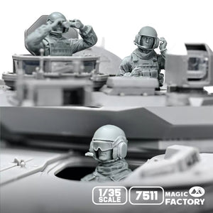 Magic Factory 7511 Modern US Army Combat Vehicle Crew Set (2020s) 1/35 – immagine 4
