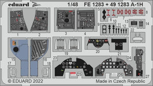 Eduard BIG49344 A-1H TAMIYA 1/48 – obrázek 3