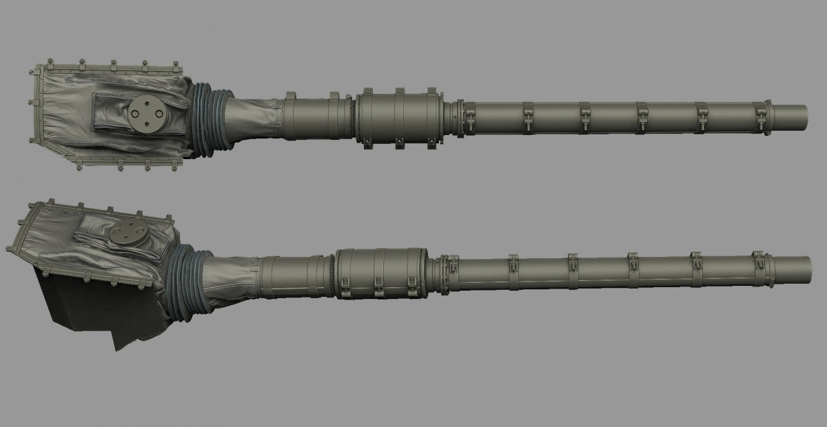 Panzer Art GB35-144 M68 Gun barrel for IDF Merkava 1&amp;amp;2 MBT 1/35 – image 4
