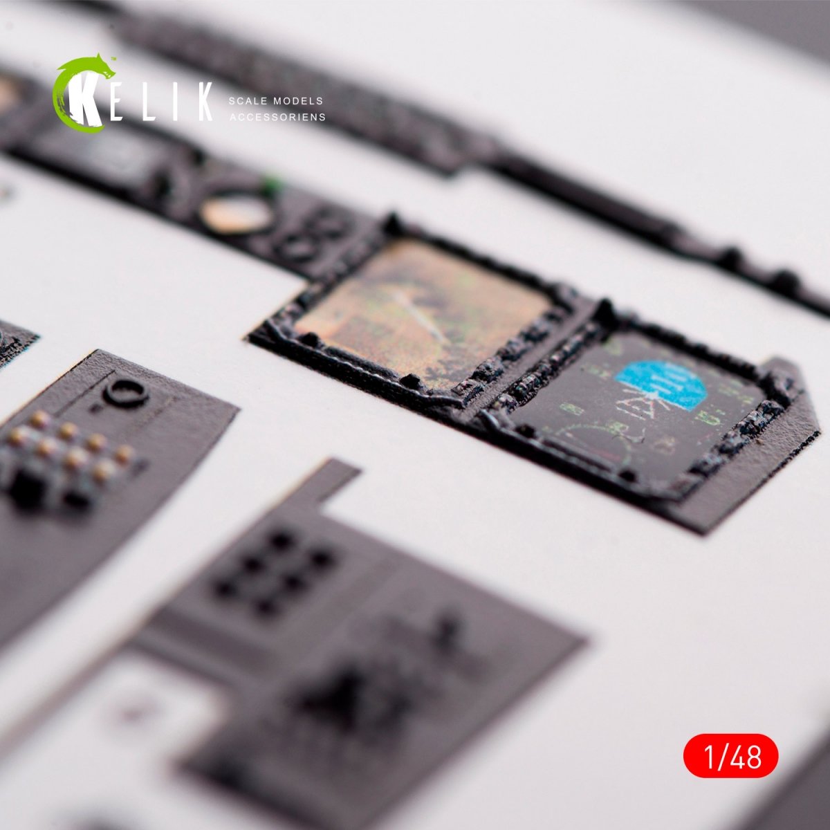 KELIK K48006 MV-22 OSPREY INTERIOR 3D DECALS FOR HOBBY BOS KIT 1/48 – image 6
