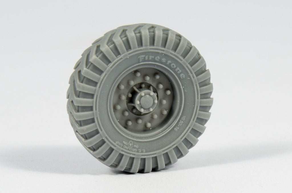 Panzer Art RE35-355 Chevrolet LRDG road wheels (Firestone 1) 1/35 – obrázek 2