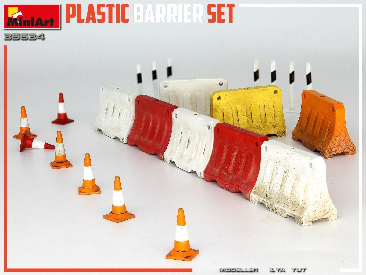MiniArt 35634 JEU DE BARRIÈRE EN PLASTIQUE 1/35 – image 3