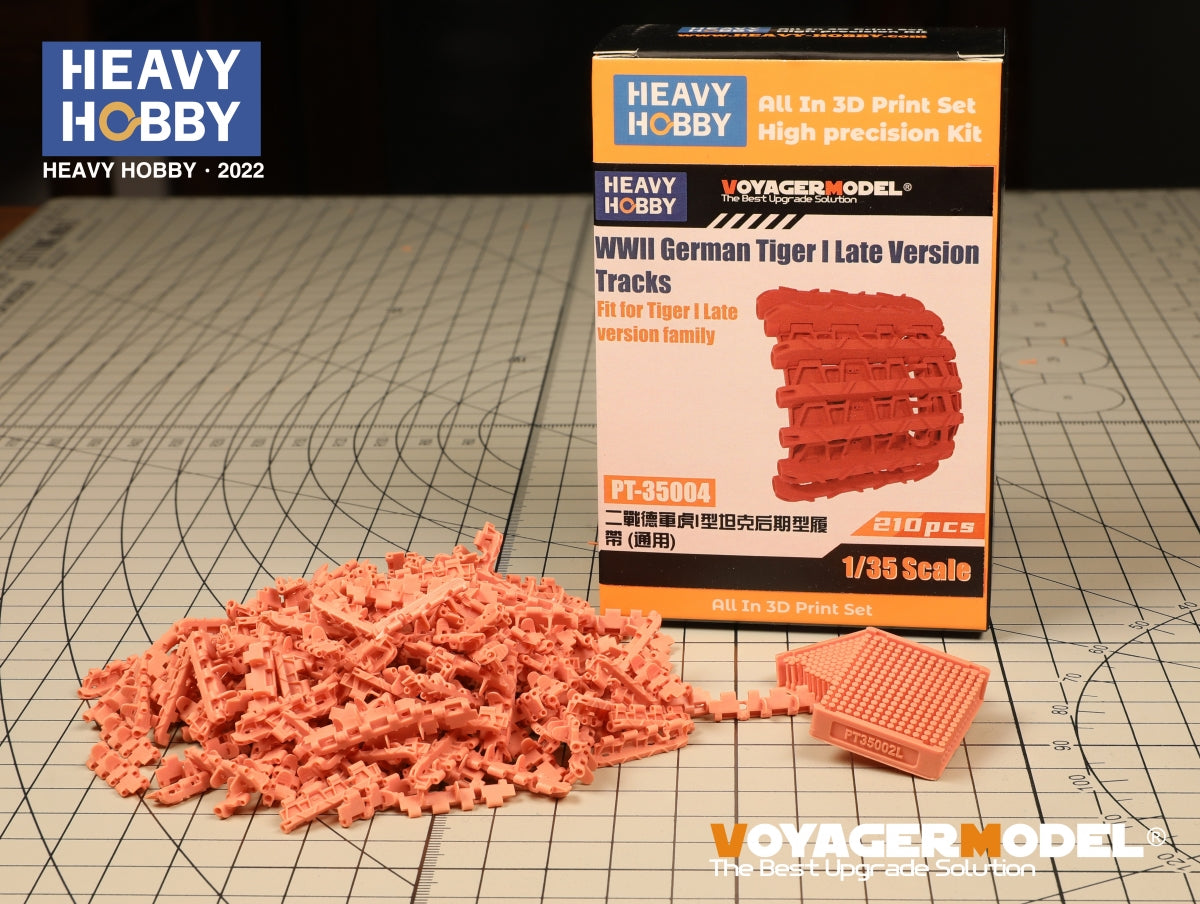 Heavy Hobby PT35004 WWII German Tiger I Late Version Tracks 1/35 – obrázek 2