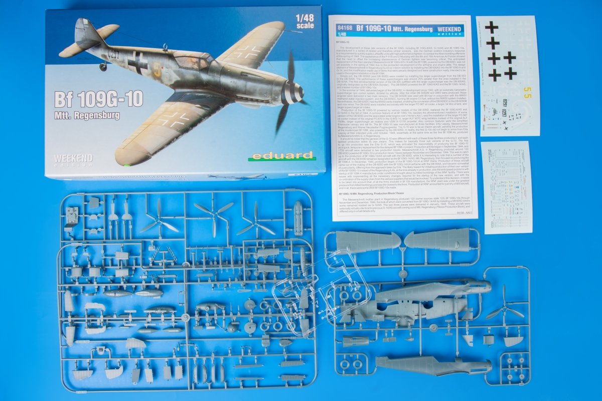 Eduard 84168 Bf 109G-10 Mtt. Regensburg 1/48 – Bild 8