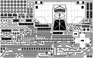 Pontos 22001F2 BISMARCK 1941 Detail Up Set Basic Ver.2 1/200 – obrázek 6
