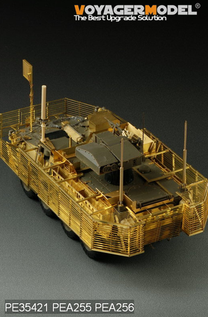 Modèle Voyager PEA256 Dispositif anti-IED Rhino de la famille Stryker américaine moderne/VHF/UHF (GP) 1/35  – image 14