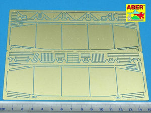 Aber 35A007 Side skirts for PzKpfw IV (HJ), Brummbar (1/35) – image 2