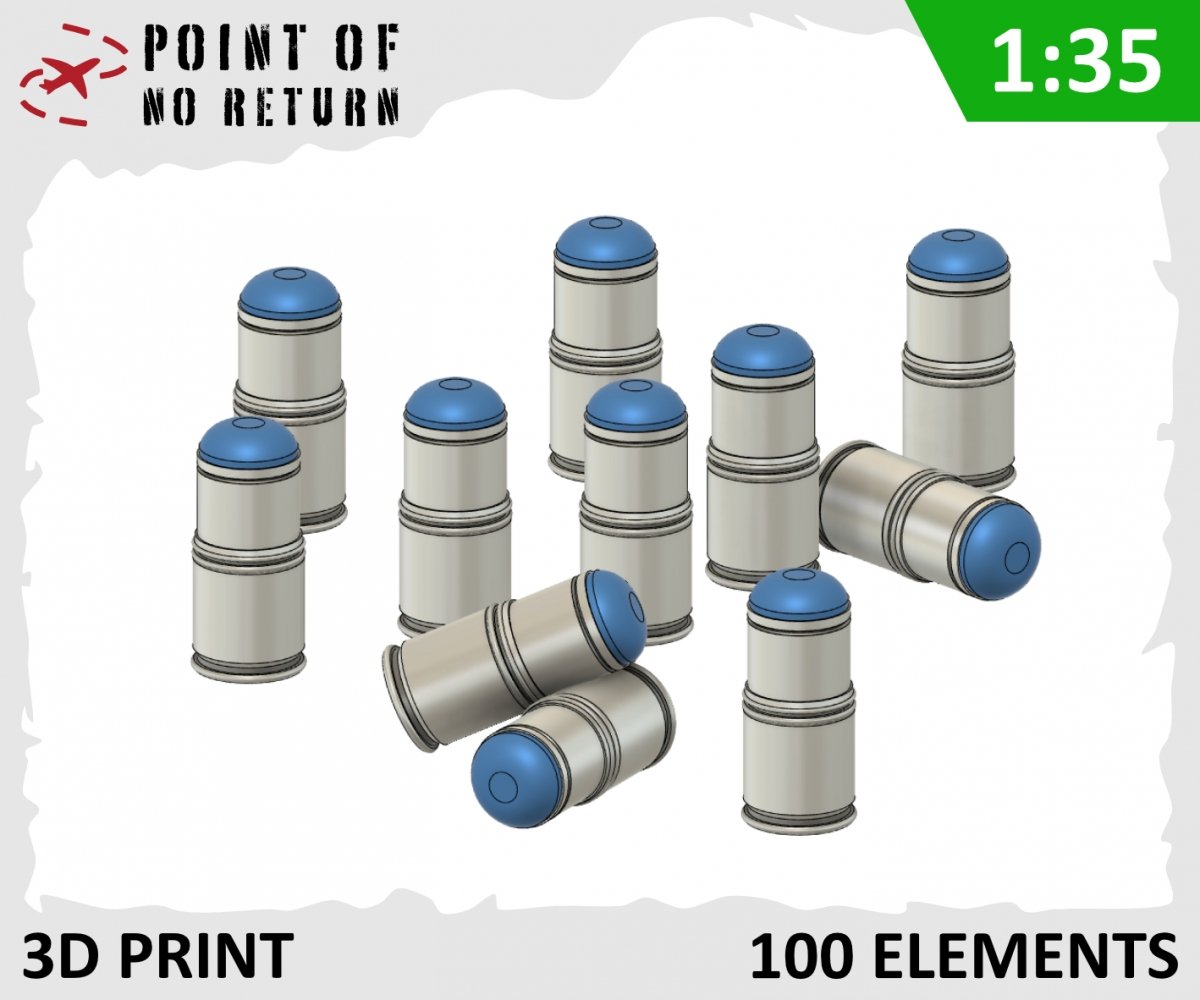 Point of no Return 3522016 Grenades 40mm M397 1/35