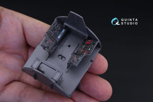 Quinta Studio QD32065 A-1H Skyraider 3D-Printed &amp;amp; colored Interior on decal paper (for ZM SWS kit) 1/32 – immagine 2