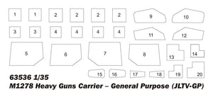 I Love Kit 63536 M1278 Heavy Guns Carrier – General Purpose (JLTV-GP) 1/35 – zdjęcie 6