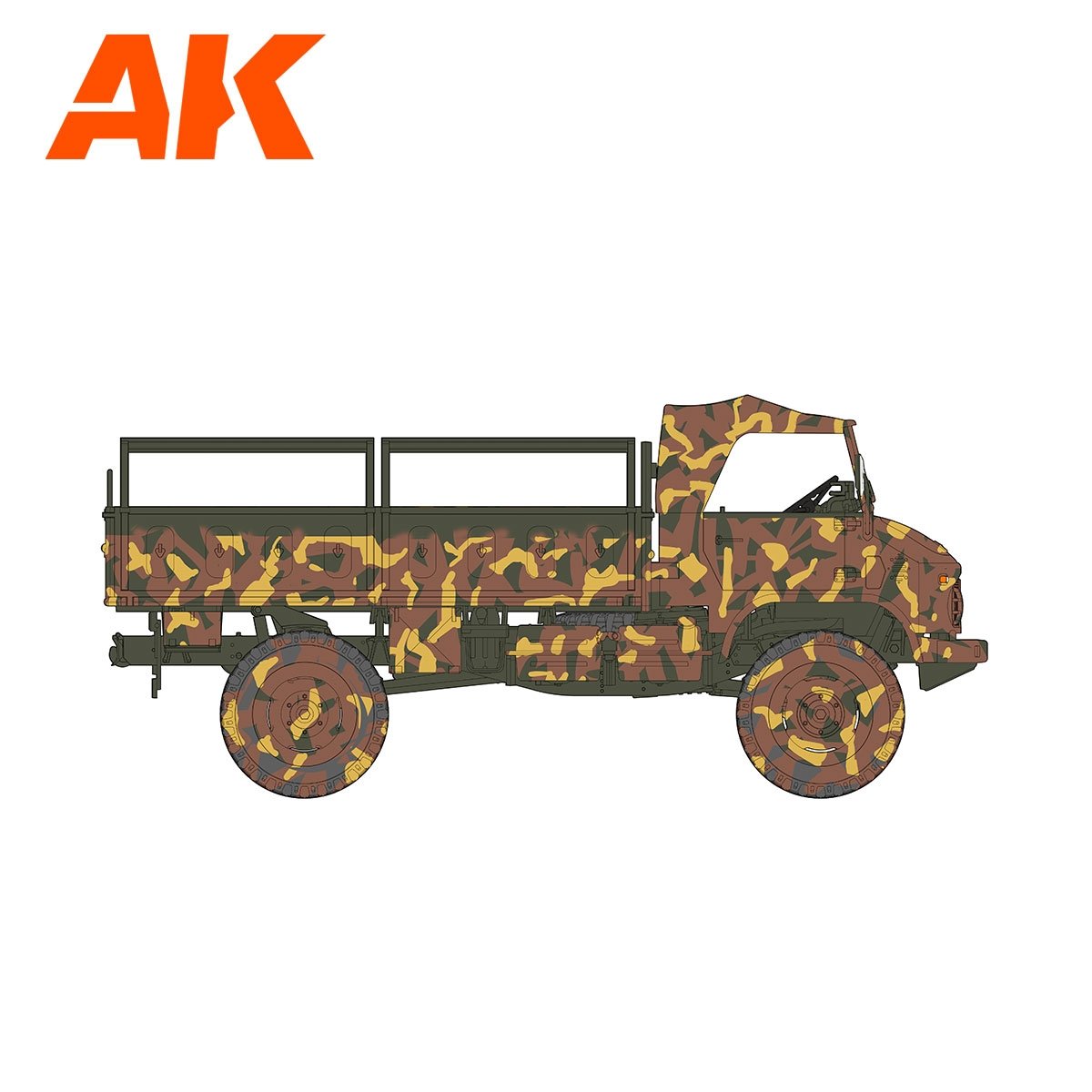 AK Interactive AK35505 UNIMOG S 404 EUROPE &amp;amp; AFRICA 1/35 – Bild 6