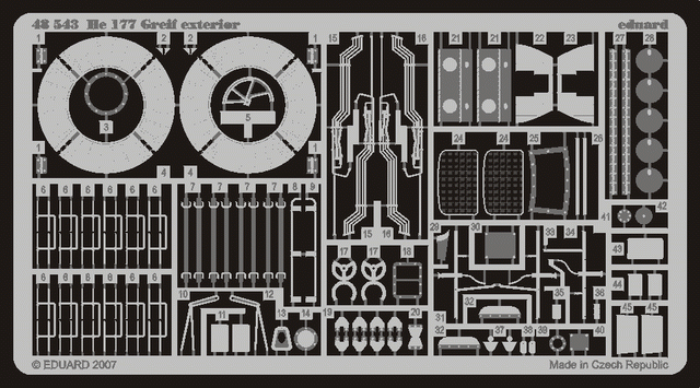 Eduard BIG4881 He 177 GREIF 1/48 CMK / MPM – zdjęcie 6