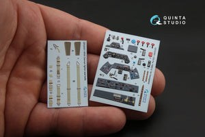 Quinta Studio QD32061 FW 190D-9 3D-Printed &amp;amp; colored Interior on decal paper (for Hasegawa kit) 1/32 – Bild 2