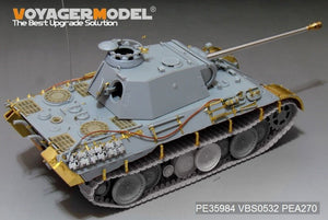 Voyager Model PE35984 WWII German Panther A Tank Early version Basic For TAKOM 2097 1/35 – imagen 3