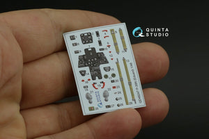 Quinta Studio QD48247 P-39 3D-Printed &amp;amp; colored Interior on decal paper (Eduard) 1/48 – image 11