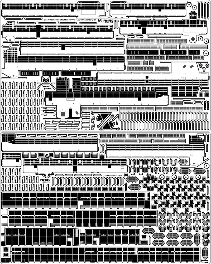 Pontos 37041F1 USS LHD-1 Wasp Detail Up Set 1/350 – image 14