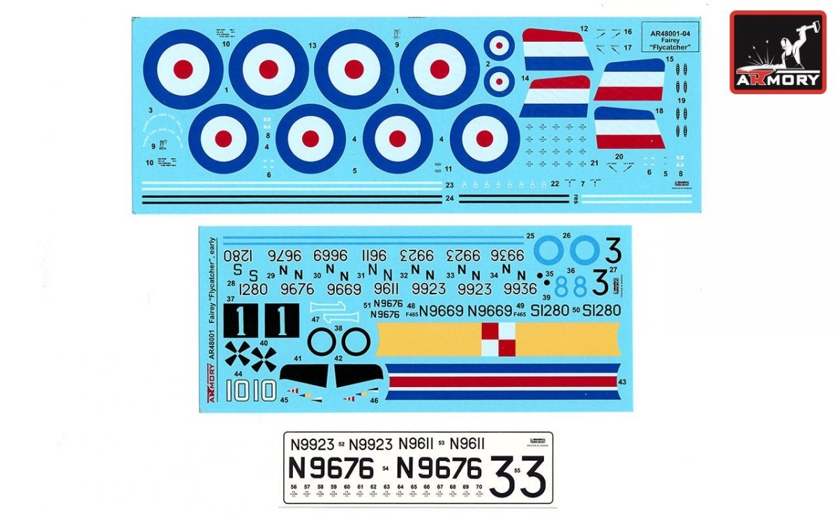 Armory Models 48001 Fairey Flycatcher British interwar FAA Fighter, early version, w/ Jaguar-III engine 1/48 – image 16