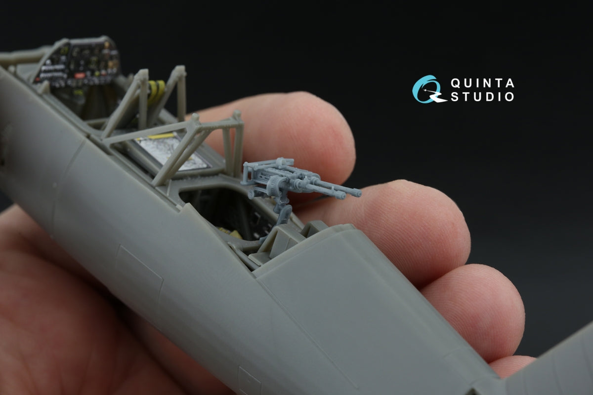 Quinta Studio QD+48583 Westland Lysander Mk.III 3D-Printed &amp;amp; colored Interior on decal paper (Airfix) (with 3D-printed resin parts) 1/48 – immagine 10
