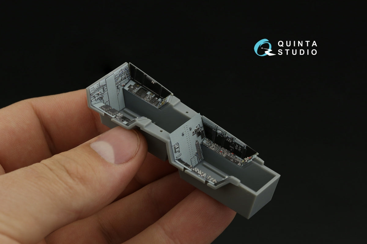 Quinta Studio QD48374 F/A-18F early 3D-Printed &amp;amp; colored Interior on decal paper (Hobby Boss) 1/48 – Bild 12