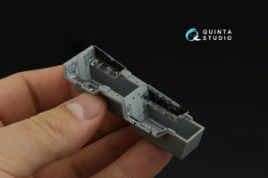 Quinta Studio QD48374 F/A-18F early 3D-Printed &amp;amp; colored Interior on decal paper (Hobby Boss) 1/48 – Bild 12
